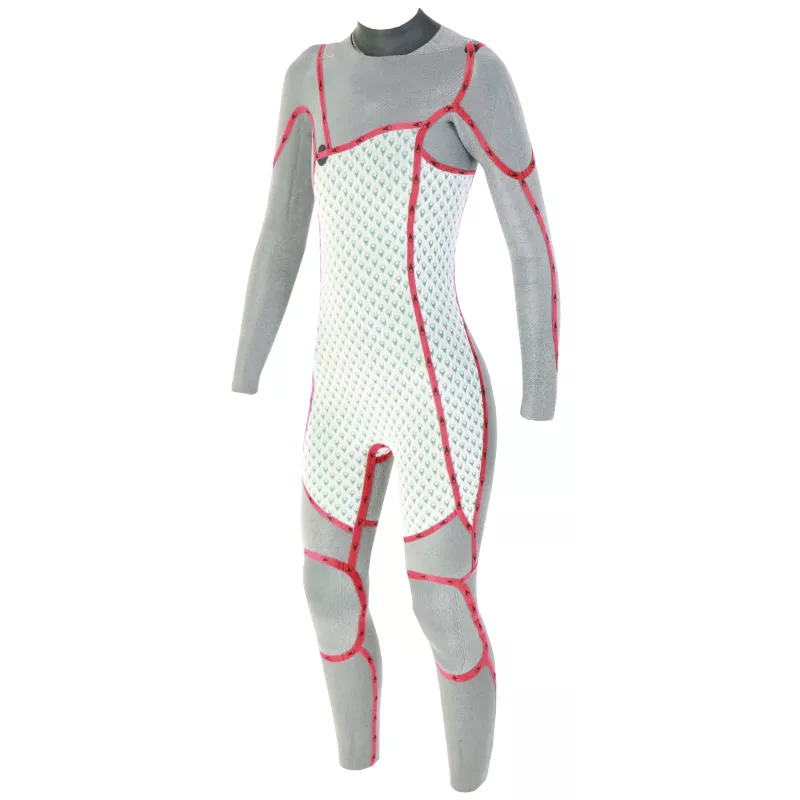 Soöruz - WOMEN GURU OYSTERPRENE - Fullsuit 4/3 mm