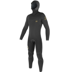 Soöruz - GURU+ Hood - ORGANIC OYSTERPRENE 6/5/4mm U-Zip Black
