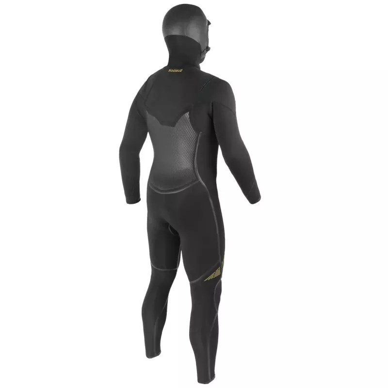 Soöruz - GURU+ Hood - ORGANIC OYSTERPRENE 6/5/4mm U-Zip Black