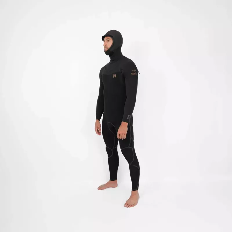 Soöruz - GURU+ Hood - ORGANIC OYSTERPRENE 6/5/4mm U-Zip Black
