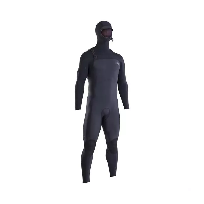 ION - Wetsuit Seek Amp 6/5 Hood Front Zip men - black - 2026